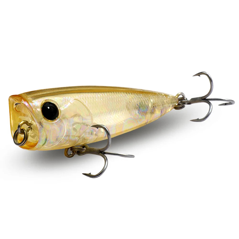 Top Water Floating Popper 8g 6.5cm Lure Steel Ball Copper Ballast Balance System Swimbait Pesca Wobbler Minnow Tackle Crank Bait - Duke's Fishing Supply