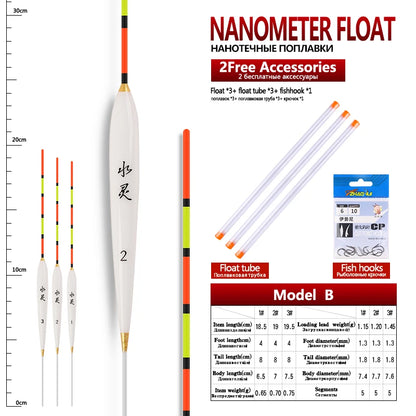 Shallow Water Pole Float Set (3/pk) - Duke's Fishing Supply