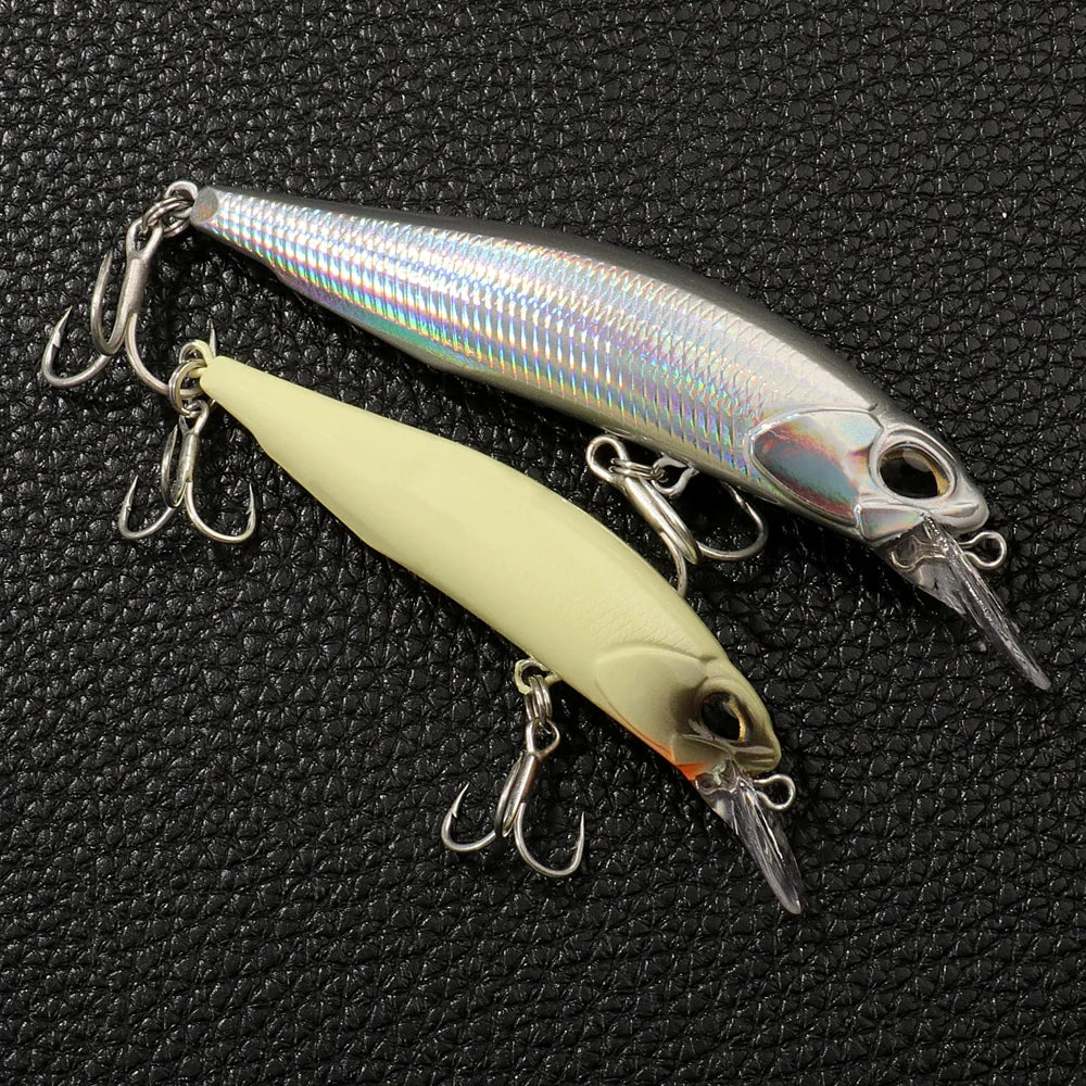 Fishing Lure Kit Floating 8.5g Bait Sinking Minnow 5g Wobbler Swimbait Carp Fishing Tackle Rattle Cranbait Set Pesca Jerkbait - Duke's Fishing Supply