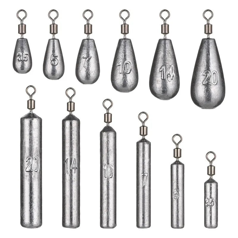 Drop Shot Sinker (5/pk) - Duke's Fishing Supply