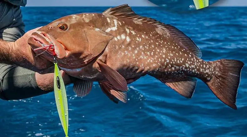 1pcs Vertical Speed Jigs120g150g200g250g300gSea Biomimetic Fish Iron PlateBait WobblerFishing Lure Artificial Ocean Boat Fishing - Duke's Fishing Supply