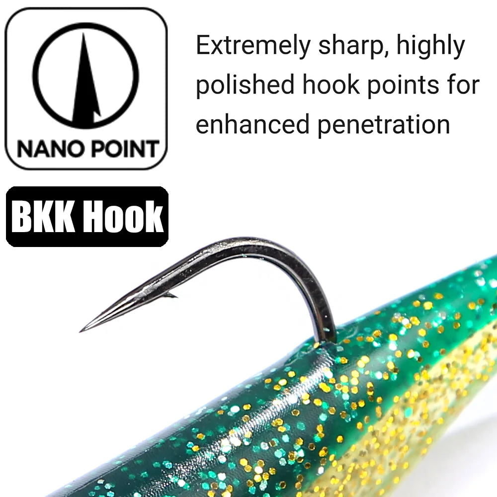 Glow-Belly Paddle Minnow Jig - Duke's Fishing Supply