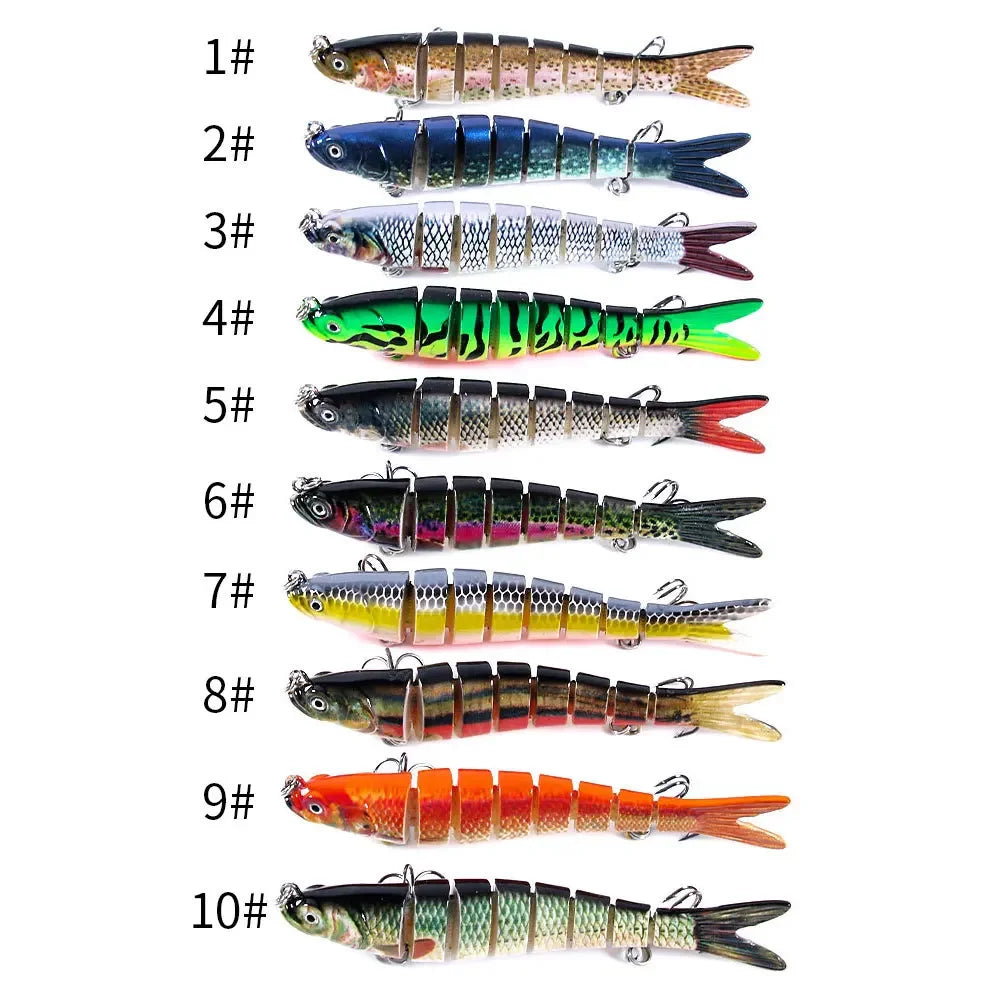 Sinking Multi-Jointed Swimbait (4.0"/4.5") - Duke's Fishing Supply