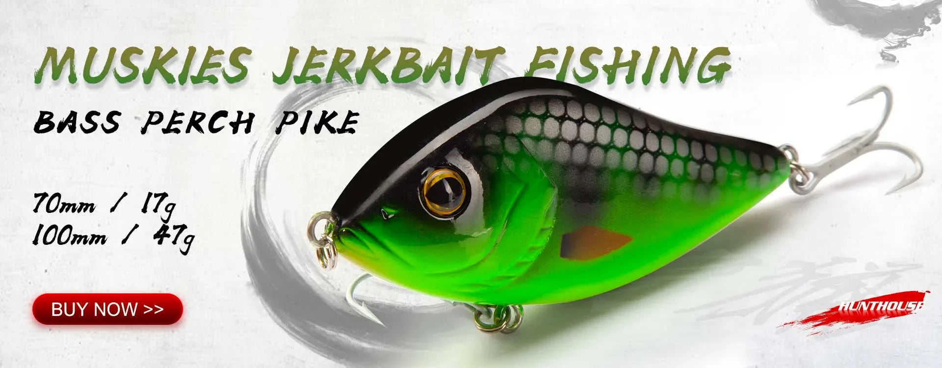 Hunthouse WTD Hard Pencil Fishing Lure Topwater Popper 90m/11.6g Stick Bait Wobblers Fishing Tackle For Seabass Pike LW547 - Duke's Fishing Supply